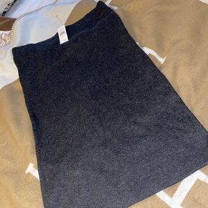 NWT ribbed midi skirt